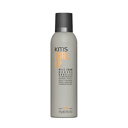 KMS CURLUP Curl Defining Wave Foam Mousse, 6.9 Oz