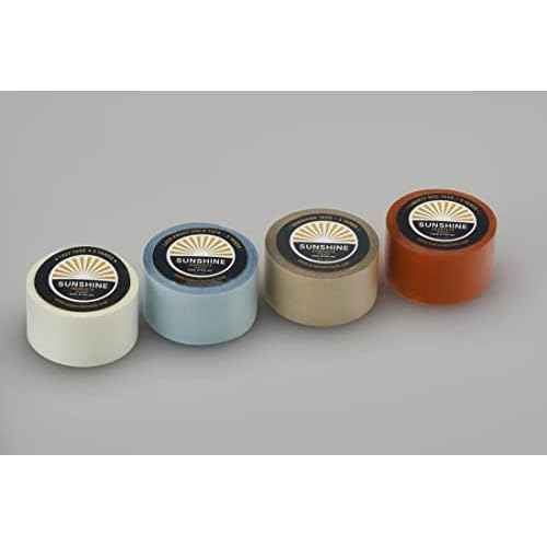 Lace Front Hold Wig Adhesive Tape Roll, Hair Replacement Toupee Tape (1" x 12 yds)