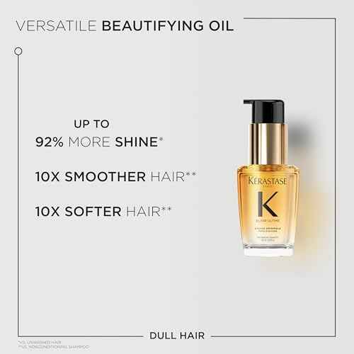 Kerastase Elixir Ultime Refillable Hair Oil - Hydrates & Smoothes Frizz, Adds Shine, With Wild Camellia, Nourishes & Strengthens Hair, For All Hair Types