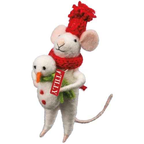 Primitives by Kathy Tilly Mouse 4 Inches Tall Fabric Home Decor