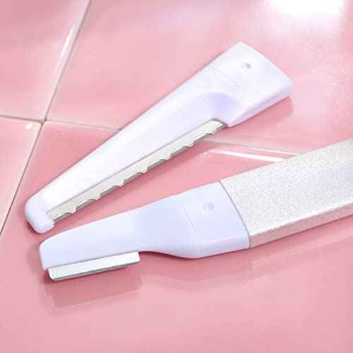 StackedSkincare Replacement Dermaplaning Blades - 3 Pack Refill for Face Dermaplaning Tool - Exfoliating Dermaplane Razor for Women Face - Removes Peach Fuzz & Dead Skin, Smooth Radiant Skin at Home