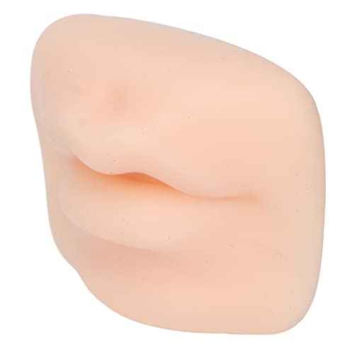 Silicone Lip Model, 3D Tattoo Practice Lips Module Soft Fake Lips for Permanent Makeup Tattoo Practice, Education Display, Teaching Instructions