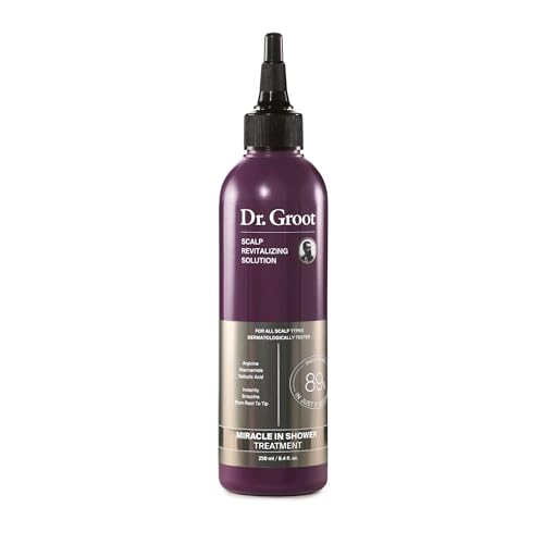Dr. Groot Miracle in Shower Treatment, Korean Hair Care, 5 Seconds to Smooth Hair, Rosemary Oil for Healthier-Looking Hair, Hair Rinse, Moisturizing Hair Treatment, Kbeauty Scalp Revitalizing Solution