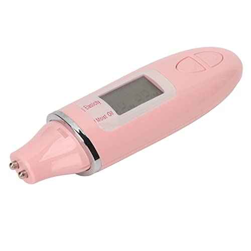 Facial Skin Analyzer Skin Tester Portable Water Oil Detector Pen with Digital LCD Display Skin Moisture Meter for Home Beauty Salon SPA Care