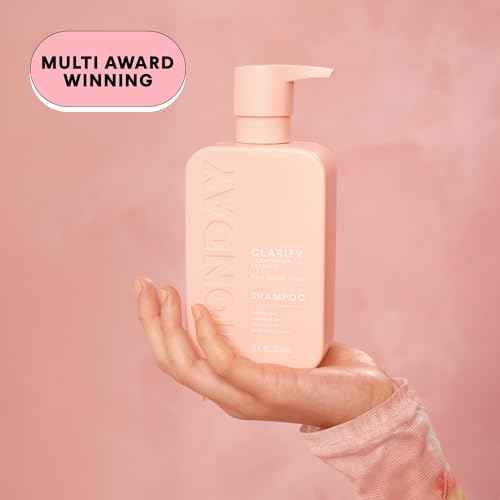 MONDAY HAIRCARE Clarify Shampoo and Conditioner Set 12 oz for Oily Hair Made with Grapefruit Extract, Coconut Oil, Shea Butter, Vitamin E and Pro-Vitamin B5