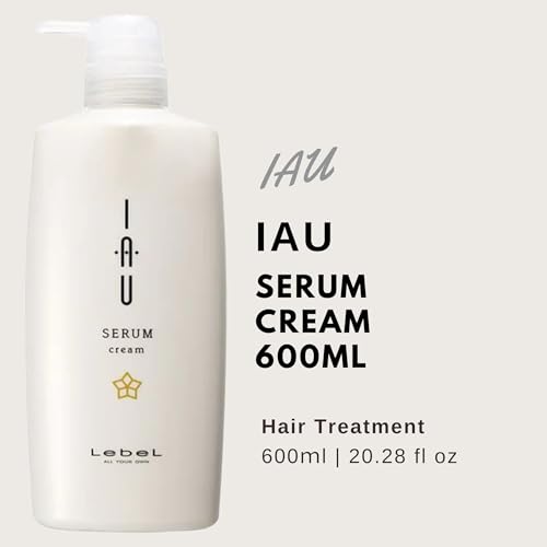 Lebel IAU Serum Cleansing Cream Hair Treatment - 600ml