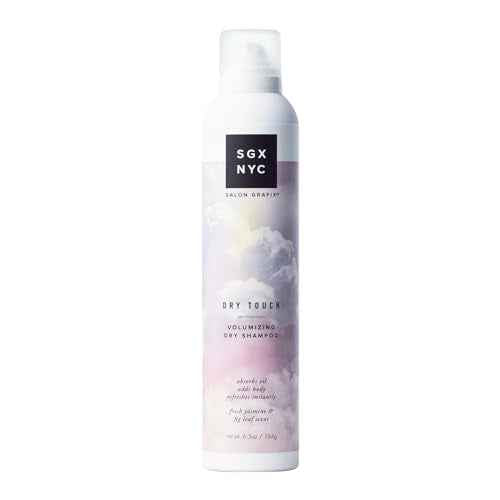 SGX NYC Dry Touch Volumizing Dry Shampoo - Paraben Free, Vegan Dry Shampoo Spray Absorbs Excess Oil - Fresh and Bouncy Hair with No Residue - 6.5 oz