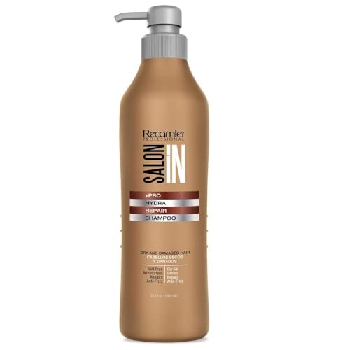Recamier Professional Salon In +Pro Hydra Repair Hair 3 pack kit - Shampoo 33.8oz + Conditioner 33.8oz + Deep Treatment Mask 10.58oz