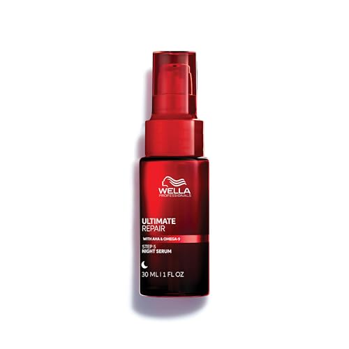 Wella Professionals ULTIMATE REPAIR Night Serum | Overnight Leave-in Treatment for Dull, Dry, Frizzy Hair | Repair Breakage & Protect Against Night Stressors | All Hair Types - Packaging May Vary