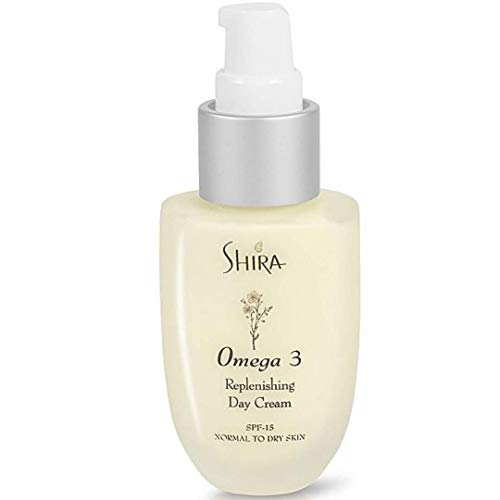 Shira Omega 3 Replenishing Day Cream 2oz ? Anti-Aging Face Moisturizer for Normal to Dry Skin ? Hydrating Day Cream Helps Reduce Fine Lines, Wrinkles, and Prevent Sun Damage ? Nourishing Skincare