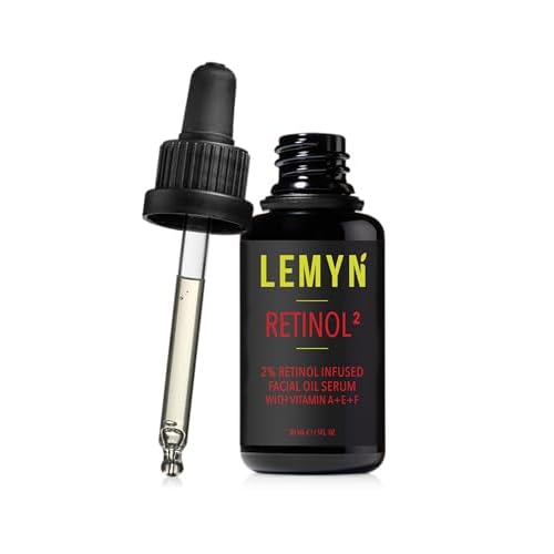 Retinol2 Facial Oil Serum with 2% Advanced Gentle Retinol, Vitamin A+E+F ? Freshly Made Anti-Aging, Hydrating, and Firming Formula | 30ml