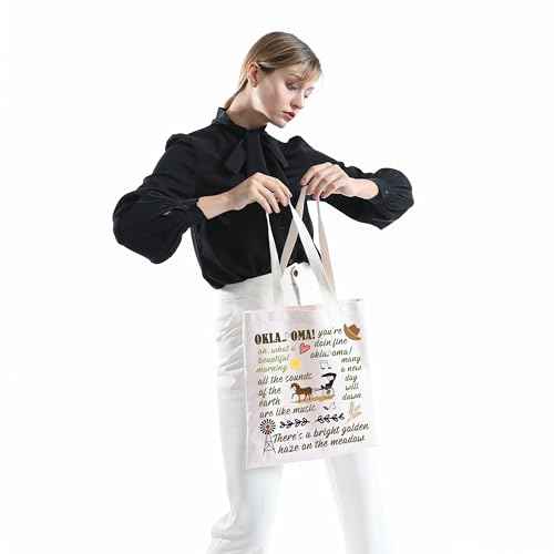 MINIGIU Musical Inspired Gift Musical Fan Gift Musical Tote Bag