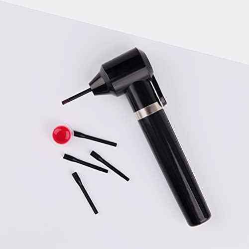 Dragoart Tattoo Ink Mixer Electric Tattoo Supplies, Pigment Mixer Machine 55 Mixing Sticks, Tattoo Ink Color Ink Agitator for Tattooing Microblading Makeup Eyebrow (Black)