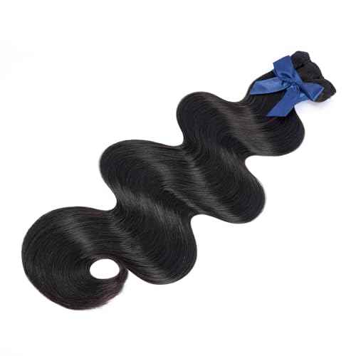 Raw Bundles Human Hair Body Wave, Bleachable & Dyeable, No Shedding, No Tangles, 15A Raw Vietnamese Hair Bundles, 20 Inch, 3X Longer Lifespan
