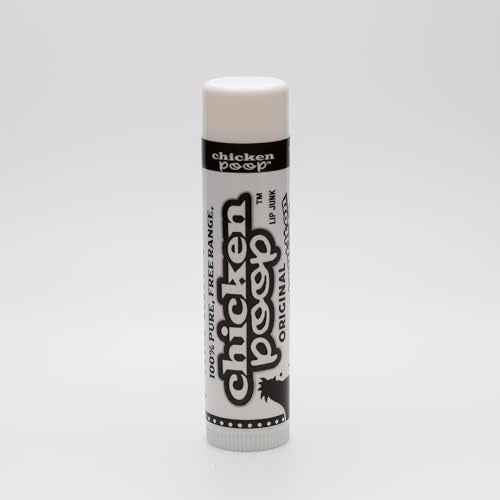 .15 oz. Chicken Poop¢ç ORIGINAL FLAVOR Lip Junk for Dry, Chapped Lips, LIP BALM PACK OF 6