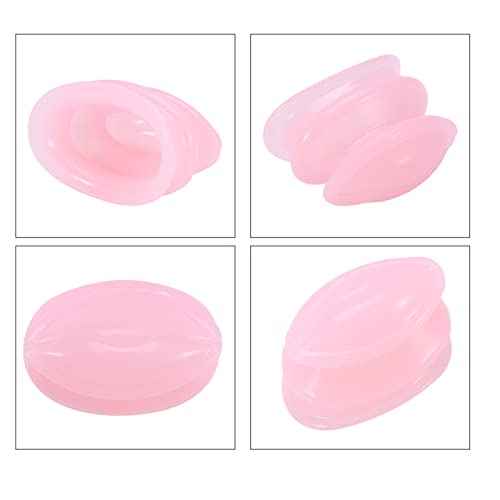 Acouto Women Portable Silicone Lip Plumper Enhancer Lip Suction Device Beauty Tool Long Lasting Portable the Lip Enhancement
