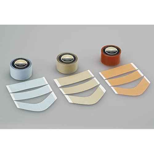 Lace Front Hold Wig Adhesive Tape Roll, Hair Replacement Toupee Tape (1" x 12 yds)