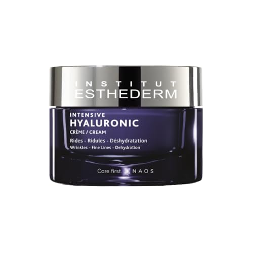 Institut Esthederm Intensive Hyaluronic Cream, Face Cream for Wrinkles, Fine Lines, and Dehydrated Skin, Face, Neck and D?collet?