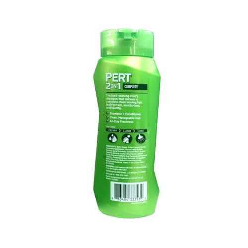 Pert Plus 2-in-1 Shampoo Plus Conditioner, Normal Hair 13.50 oz (Pack of 3)