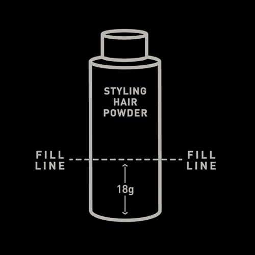 Brickell Men's Styling Hair Powder For Men, Creates Volume, Natural & Organic, Non-Greasy Texturizing Powder, 18g, Fragrance-Free