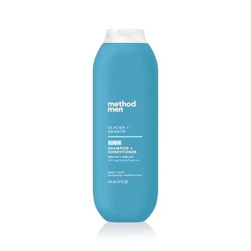 Method Men 2-in-1 Shampoo + Conditioner, Glacier + Granite, 14 oz