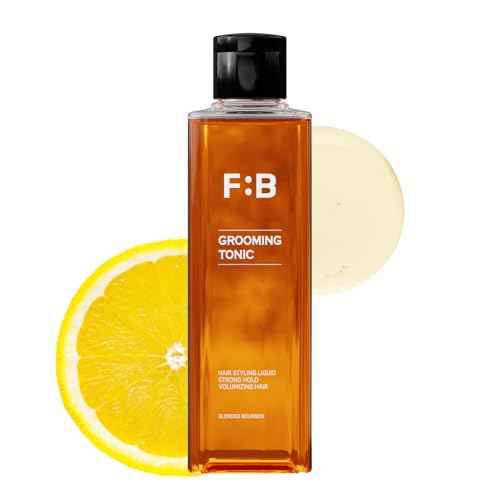[Forbeaut] Grooming Tonic Hair Wax ? Long-Lasting Volume, Woody Citrus Scent, Lightweight Hold, Water-Based Styling for Natural Glossy Finish ? For Men¡¯s Hair Styles 220ml / 7.43 fl.oz