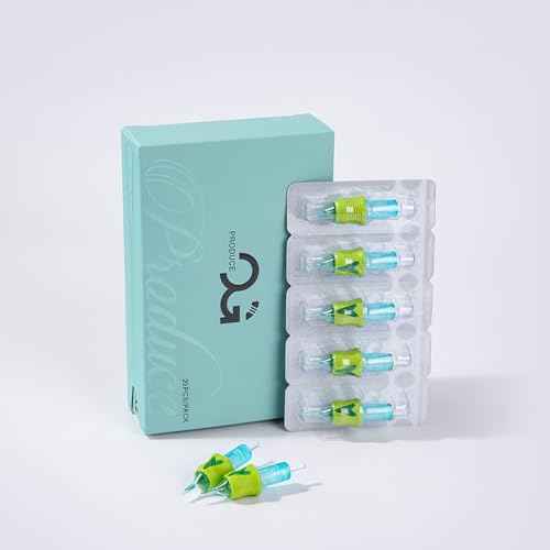 Tattoo Cartridge Needles 20Pcs Disposable Tattoo Needles for Rotary Tattoo Machine Supplies 1009RS