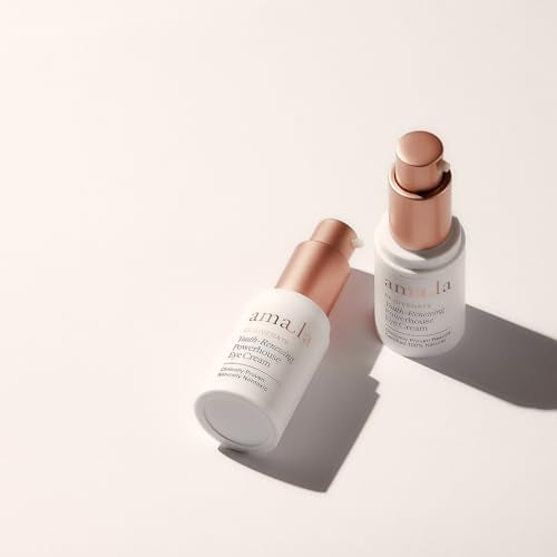 Amala Youth-Renewing Powerhouse Eye Cream - Anti-Aging Cream that Targets Dark Circles, Puffiness and Under Eye Bags with French Pine Extract, Moth Bean Retinol-Alternative and Cupuacu Butter (15ml)