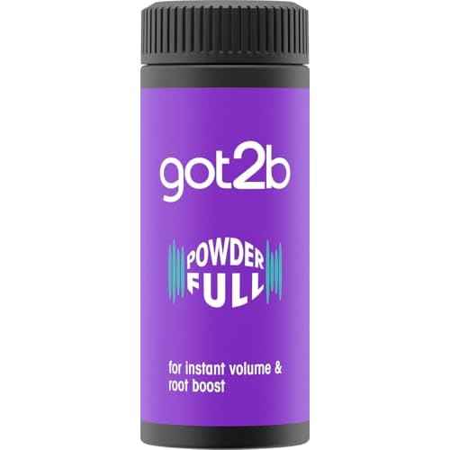 Got2B Schwarzkopf Powder'ful Unisex Root Hair Styling Powder, For Instant Volume and Root Boost, Vegan, 10g