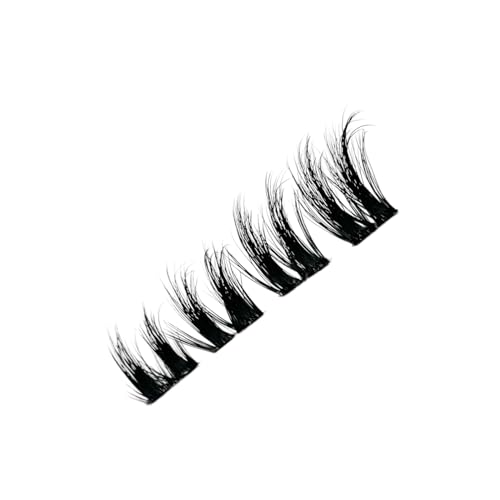 PRO Extend Lash System | 48 Lash Clusters in 4 lenghts: 10mm 12mm 14m 16mm | Flat-Band All-Day Comfort | DIY Lash Extensions (W1 | WISPY Bundle)