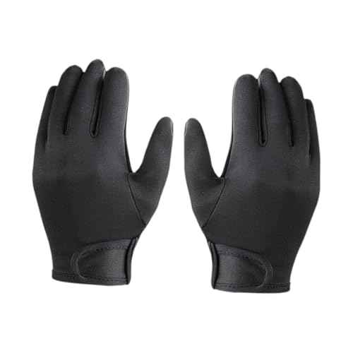 Pistro Set of 2 Heat Resistant Hairdressing Gloves for Curling & Straightening, Five Finger Design, Protective Finger Covers for Salon Styling