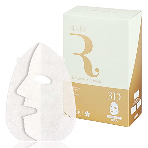 Moist Facial Pack (10sheets) collagen, hyaluronic acid, placenta extract and cherry blossom extract, Made in Japan