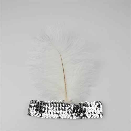 Women Flapper Headband Roaring 20s Accessories Fascinators for Women Hair Accessory Great Gatsby Headpiece