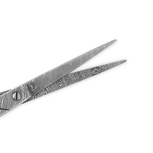 Perkin - Damascus Steel Scissor Professional Hair Cutting Shears Barber Scissor