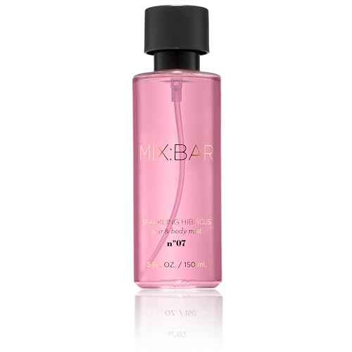 MIX:BAR Sparkling Hibiscus Hair + Body Mist, Bedroom Linen Spray - Notes of Bergamot, Hibiscus, Champagne Bubbles, Cashmere Musk, Fruity Scent, 5oz