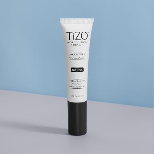 TIZO Photoceutical PM Restore, 1 Ounce (Pack of 1) for All Skin Types - Reduces Fine Lines and Wrinkles