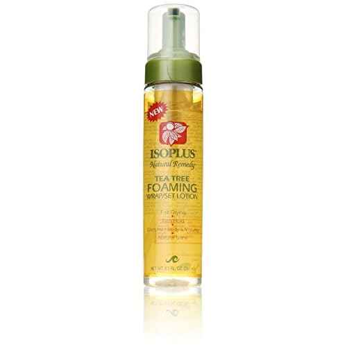 Isoplus Natural Remedy Tea Tree Foaming Wrap/set Lotion 8.5 Oz