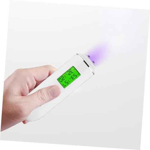 Didiseaon Skin Hydration Gauge Facial Light Meter Portable Skin Moisture Tester Essential Skincare Tools