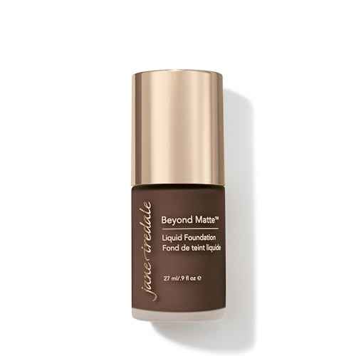jane iredale Beyond Matte 3-in-1 Liquid Foundation Lightweight, Buildable Coverage with a Semi Matte Finish Vegan, Clean & Cruelty-Free Makeup