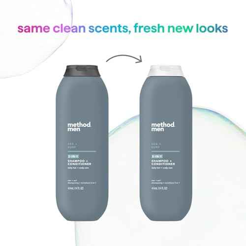 Method Men 2-in-1 Shampoo + Condtioner, Sea + Surf, 14 Ounces