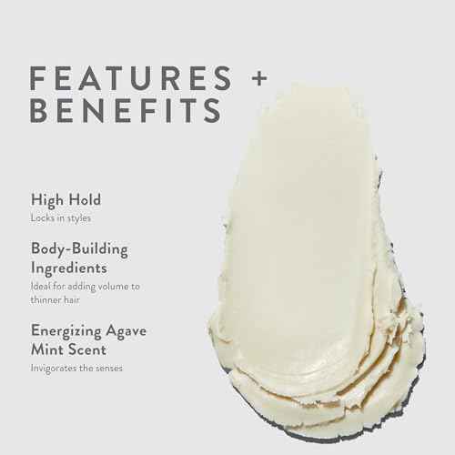 MITCH by Paul Mitchell Dry Paste Texture Clay for Men, High Hold, Ultra-Matte Finish, For All Hair Types