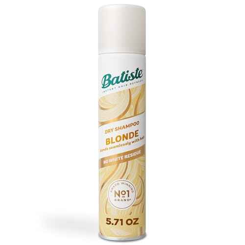 Batiste Dry Shampoo for Blonde Hair, Refresh Hair and Absorb Oil Between Washes, Waterless Shampoo for Added Hair Texture and Body, 5.71 oz