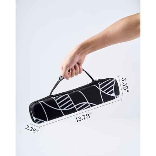 Phomemo Portable Carrying Case, Compatible with TP83 M08F Tattoo Stencil Printer, Tattoo Travel Case for Tattoo Printer and Supplies, Waterproof Shockproof Scratch Resistant, Black (Bag Only)