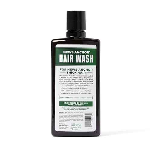 Duke Cannon Supply Co. News Anchor¢ç 2-in-1 Hair Wash - Tea Tree, 14 oz.