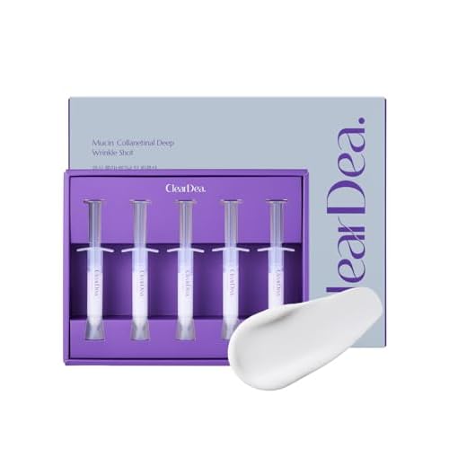 Mucin Collanetinal Deep Wrinkle Shot for Face ? Ultra-Fine Spicule Serum with Collagen & Retinal, Nourishing & Smoothing Formula, Lightweight & Fast-Absorbing, 4ml ¡¿ 5