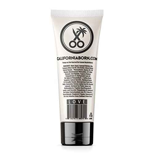 California Born Days of Dirt Hair Styling Cream for Dry, Fluffy, Frizzy, Clean Lived-in Look - Styling Cream for No-Hold, Texture & Shine - Made in USA, 6.8fl oz