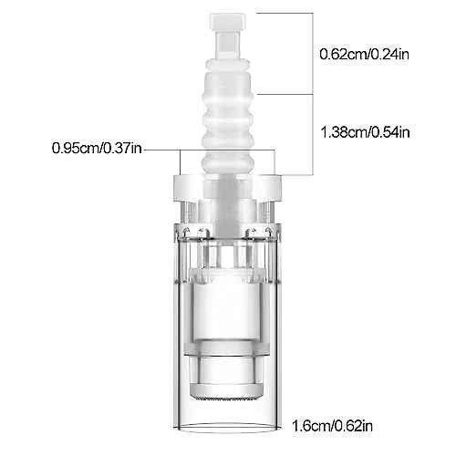5pcs Round Nano Cartridges for Bayonet Microneedle Disposable Replacement N2 M5 M7 Microneedling Pen