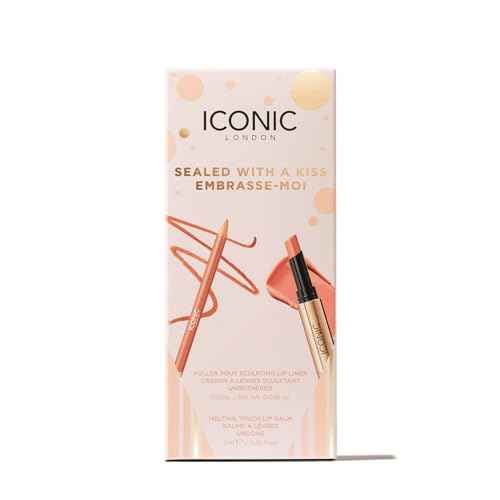 ICONIC LONDON Makeup Set for Natural Glow and Radiant Highlight, Perfect for Stocking Stuffers, Travel-Friendly, Cruelty-Free, Vegan Makeup