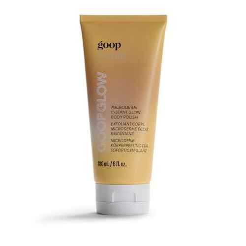goop Beauty Microderm Body Polish | Exfoliating Scrub & Foaming Cleanser for Glowing Skin | Salts & Kakadu Plum Seed Oil for Hydration | Inspired by Microdermabrasion | 6 fl oz