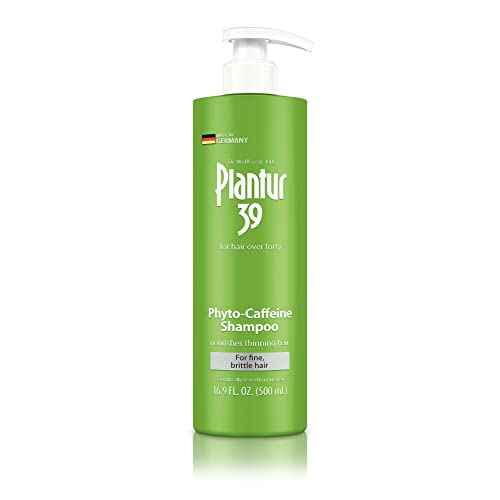 Plantur 39 Fine and Brittle Hair Shampoo (16.9 fl oz) I Phyto-Caffeine Formula I Promotes Natural Growth I For Women's Thinning Hair